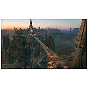 John Carter Helium Procession Concept Art Canvas Print